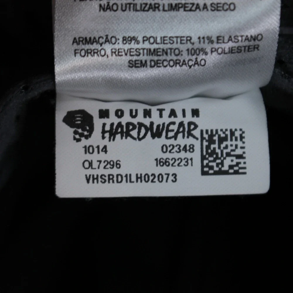 Mountain Hardwear Dynama Short Womens 8 Black Hiking Drawstring Stretch Gorpcore
